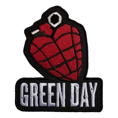 Afbeelding van Green Day Grenade Logo Patch