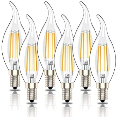 Afbeelding van Phoenix LED Lamp E14, warm wit (2700 K), 4 W komt overeen met 40 W, 400 lm, 6 stuks