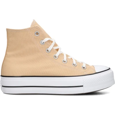 Afbeelding van Converse Chuck Taylor All Star Lift Hi Sneakers Dames Beige Maat 42