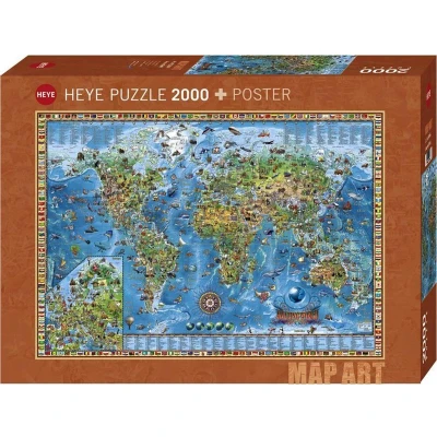Afbeelding van Puzzel Amazing World,Zig.2000 Heye 29846