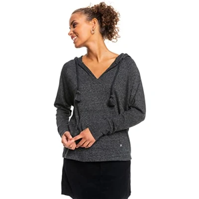 Afbeelding van Roxy Destination SURF Hoodie, Dames, Maat: Small, Anthracite