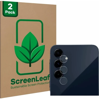 Afbeelding van ScreenLeaf Screenprotector voor Samsung Galaxy A35 5G (ALLEEN Camera Lens) Duurzame schermbescherming Folie Beschermfolie transparant (2 Stuks)