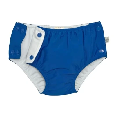 Afbeelding van Lässig Splash &amp; Fun zwemluier met drukknopen, blauw, 74/80, 7 12 maanden