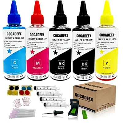 Afbeelding van Cocadeex Inktpatronen, 500 ml, compatibel met HP 307XL, 305XL, 304XL, 303XL, 302XL, 301XL, 307, 305, 304, 303, 302, 301 inktpatronen