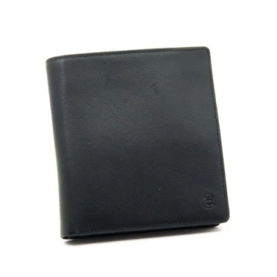 Afbeelding van Esquire Portemonnee Logo Billfold Wallet Black Zwart