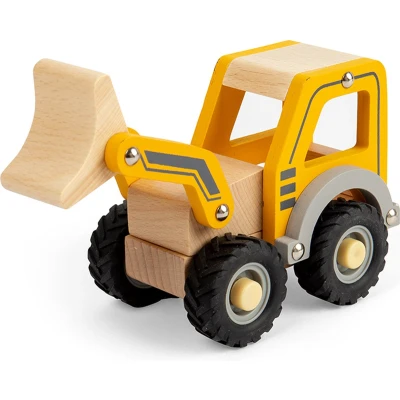 Afbeelding van Auto Graafmachine Geel 10.6x11.3x7.5cm