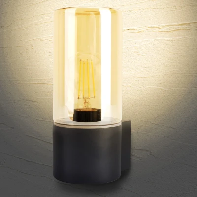 Afbeelding van IP65 LED Wandlamp Winchester E27 Weerbestendig Modern Design