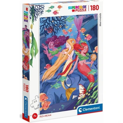 Afbeelding van Clementoni Mermaids 180 Stukjes