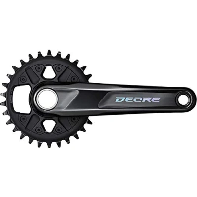 Afbeelding van Shimano Deore M6100 Crankstel Zwart 175 mm / 30t