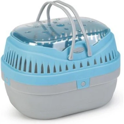 Afbeelding van BZ knaagdier reismand Travica Blauw/Grijs 21x15 cm