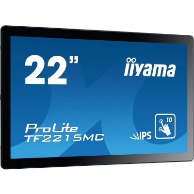 Afbeelding van Iiyama ProLite TF2215MC Touchscreen monitor Energielabel: F (A G) 54.6 cm (21.5 inch) 1920 x 1080 Pixel 16:9 14 ms VGA, HDMI, DisplayPort, Hoofdtelefoon (3.5