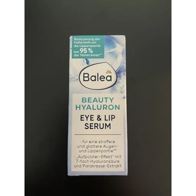 Afbeelding van Balea Serum Schoonheid Hyaluron Oog &amp; Lip, 15 ml