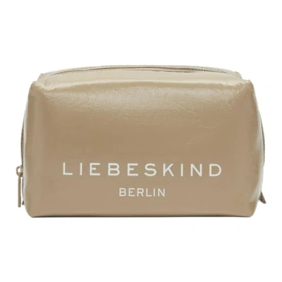 Afbeelding van Liebeskind Berlin Toilettas, Dames, Maat: One Size, Sandstein