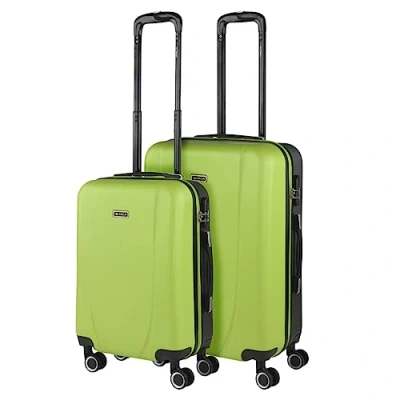 Afbeelding van ITACA trolley koffers, ABS Harde buitenbekleding, bestendig en licht. Telescopische handgreep, 2 handvatten, 4 wielen. Geïntegreerd slot. Lage kosten, klein, gemiddeld, groot