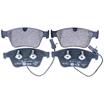 Afbeelding van HELLA 8DB 355 020 441 Remblokkenset Met slijtage waarschuwingscontact BENTLEY: Continental GTC
