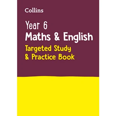Afbeelding van Year 6 Maths and English KS2 Targeted Study Practice Book For the 2021 Tests Collins SATs