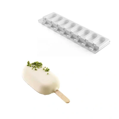 Afbeelding van Silikomart Siliconen IJsjesmal Mini Classic (16x) + 100stk