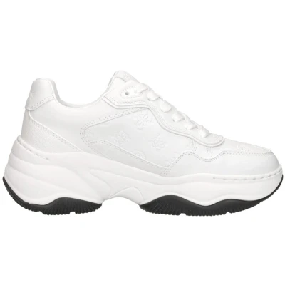 Afbeelding van Guess Hapyy Flphap Sneakers laag, Dames, Maat: 41, White Pu
