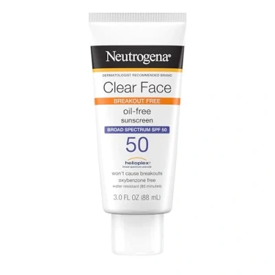 Afbeelding van Neutrogena Clear Face Liquid Sunscreen Lotion SPF 50