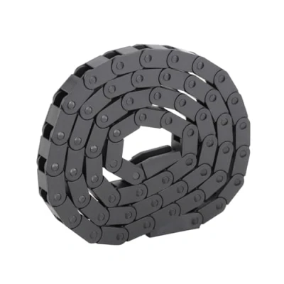 Afbeelding van Kabelketting, polsband van nylon, zwart, energiekettingbrug voor 3D printers, machine, digitaal besturingsgereedschap, 7 x mm (7 R15)
