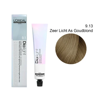 Afbeelding van L&#039;Oréal Professionnel Dia Light 9.13 Zeer Licht As Goudblond