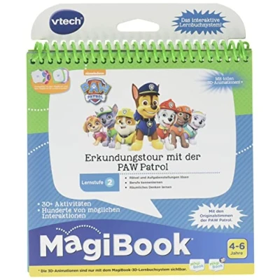 Afbeelding van VTech 80 480204 leerniveau 2 verkenningstour met de PAW Patrol MagiBook leerboeken, meerkleurig