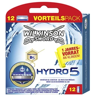 Afbeelding van Wilkinson Scheermesjes Hydro 5 12 Stuks