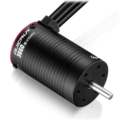 Afbeelding van Hobbywing QuicRun 3660SL G2 Sensorloze Motor 3150kV 5mm as