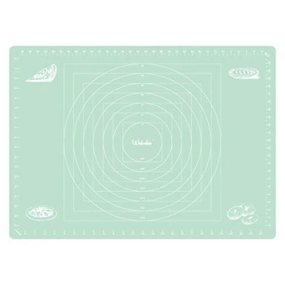 Afbeelding van webake Siliconen bakmat 70 x 50 cm anti aanbaklaag voor deegroller groen
