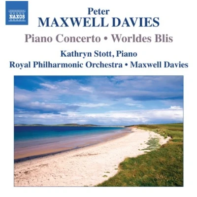 Afbeelding van Kathryn Stott, Royal Philharmonic Orchestra, Maxwell Davies Davies: Piano Concerto / Worldes Blis (CD)