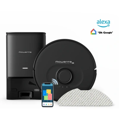Afbeelding van Rowenta Rr8595wh Robot X plorer S75 S+ Animal allergy Avec Station Stofzuiger