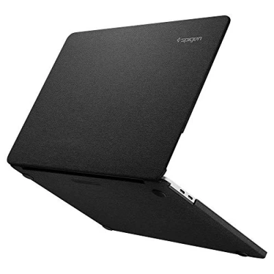 Afbeelding van Spigen Dunne hoes voor MacBook Pro 13 A2338 M1/A2251/A2289 (2020) zwart