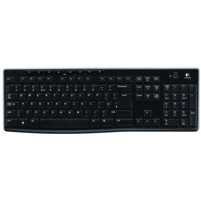 Afbeelding van Logitech K270 draadloos QWERTZ toetsenbord Zwitserse layout Zwart