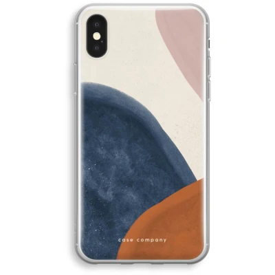Afbeelding van Case Company® hoesje geschikt voor iPhone X Geo #1 Soft Cover Telefoonhoesje Bescherming aan alle Kanten en Schermrand