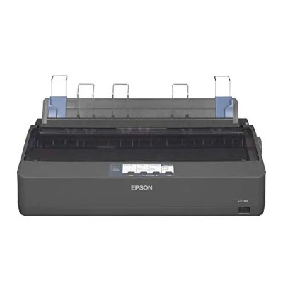 Afbeelding van Epson LX 1350 Dot Matrix Printer A3 9 naalden 4 exemplaren (Naald, Zwart wit), Printer, Zwart, Grijs