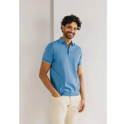 Afbeelding van State of Art Poloshirt Gebreide Polo Met Korte Mouwen 47115091 5300 Mannen Maat L