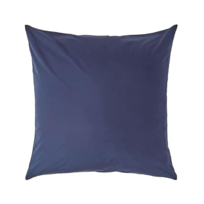Afbeelding van Homescapes kussensloop 60 x cm donkerblauw, 100% Egyptisch katoen, draaddichtheid 200