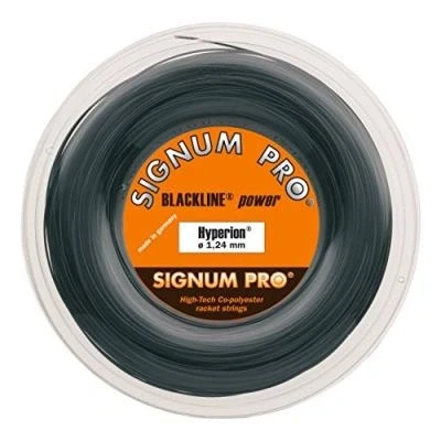 Image de Signum pro hyperion bobine cordage de tennis noir 1,24 mm x 200 m