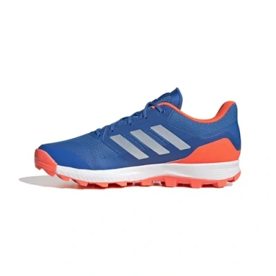 Afbeelding van adidas Flexcloud 2.1 Field Hockey Schoenen Uniseks, Bright Royal Zero Met Team Solar Oranje