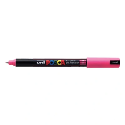 Image de uni ball marqueur peinture POSCA (PC 1MR), rose