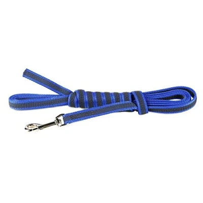 Afbeelding van Julius K9 antislip lijn, 5m / 14mm met handvat BLAUW