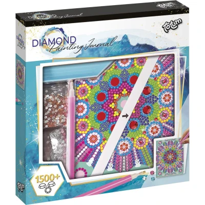 Afbeelding van Totum Diamond Painting Dagboek Mandala
