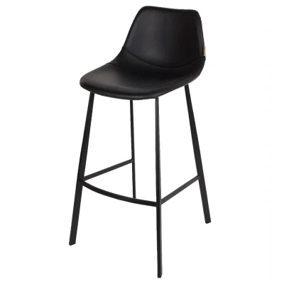 Afbeelding van Counter Barstoel Franky Zwart 65 cm