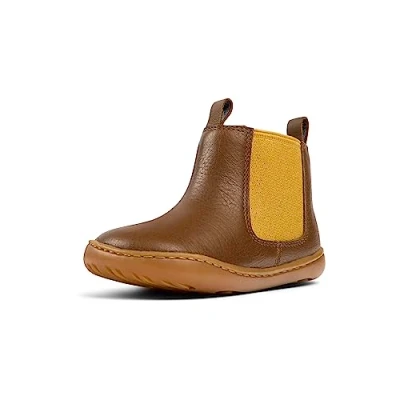 Afbeelding van Camper Unisex Korte laarzen voor kinderen, Maat: 26, Mittelbraun Leer