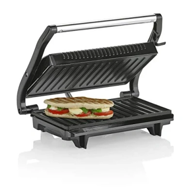 Afbeelding van Tristar GR2846 Elektrische grillpan, 700 W, grilloppervlak M (22,5 x 14 cm)