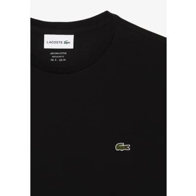 Afbeelding van Lacoste Tshirt basic, Heren, Maat: XXL, Noir
