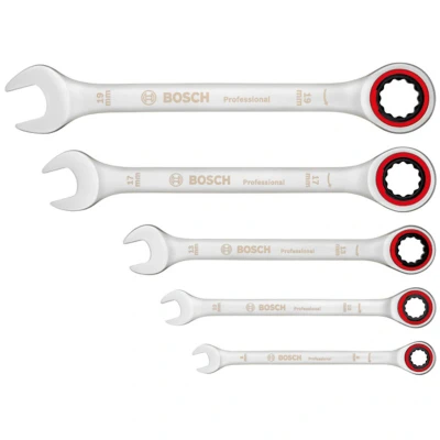 Afbeelding van Bosch Professional 1600A02Z3D Ratel ringsleutelset