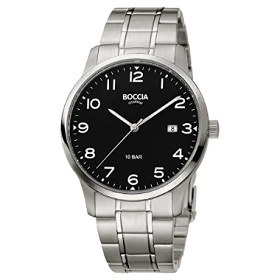 Afbeelding van Boccia Titanium 3621.01 Heren Horloge 40 mm