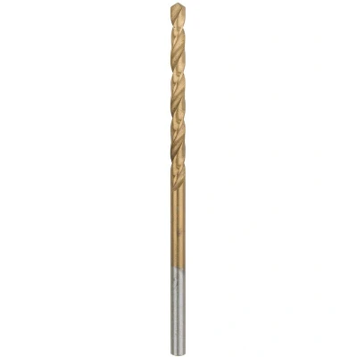 Afbeelding van Bosch Accessories 2609255091 HSS Metaal spiraalboor 2.5 mm Gezamenlijke lengte 57 TiN DIN 338 Cilinderschacht 1 stuk(s)