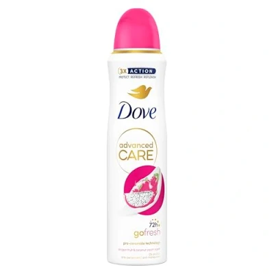 Afbeelding van Dove Advanced Care Anti Transpirant Deodorant Spray Invisible verbeterde formule met Pro Ceramide technologie 6 x 150 ml